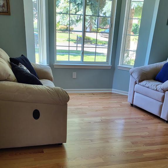 White Oak Hardwood Floor Installation and Refinish in Wixom MI